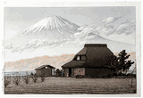 Mt. Fuji from Narusawa by Kawase Hasui 6mm Seal