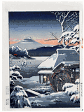 Mt Fuji from Yaizugahara by Tsuchiya Koitsu