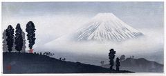 Mt Fuji in Mist by Hiroaki Takahashi