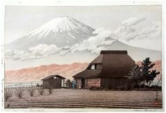 Mt. Fuji Seen from Narusawa by Kawase Hasui