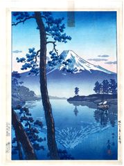 Mt Fuji Seen from Tagonoura by Tsuchyia Koitsu