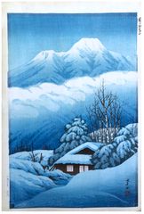 Mt Myoko-zan at Dawn by Ito Takashi