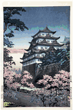 Nagoya Castle by Tsuchiya Koitsu