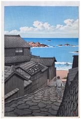 Namikiri in Shima by Kawase Hasui
