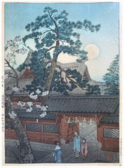 Nezu Gongen Shrine by Shiro Kasamatsu