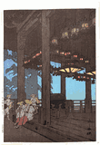 Nigatsudo Temple by Hiroshi Yoshida