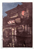 Night in Kyoto by Hiroshi Yoshida