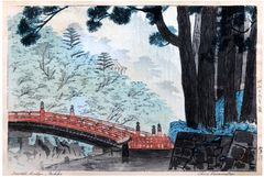 Nikko Sacred Bridge by Shiro Kasamatsu