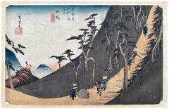 53 Stations of the Tokaido 'Hoeido' #26 by Ando Hiroshige