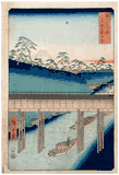 Ochanomizu in Edo by Ando Hiroshige