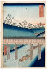 Ochanomizu in Edo by Ando Hiroshige