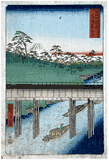 Ochanomizu in Edo by Ando Hiroshige