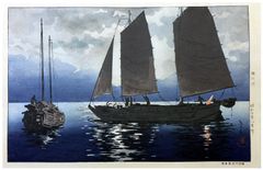 Offshore Yokohama by Tsuchiya Koitsu