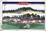 Oji Inari Shrine by Ando Hiroshige