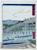 Okazaki by Hiroshige II