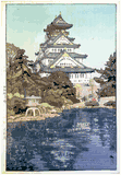 Osaka Castle by Hiroshi Yoshida
