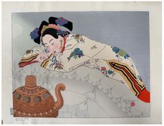 Fumees de Santal by Paul Jacoulet 