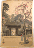 Plum Gateway by Hiroshi Yoshida 
