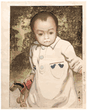 Portrait of a Boy by Hiroshi Yoshida