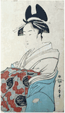 Portrait of a Courtesan by Utamaro