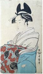 Portrait of a Courtesan by Utamaro