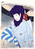 Purple Hood by Ito Shinsui