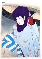 Purple Hood by Ito Shinsui