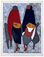 Resting (Mexico) by Kiyoshi Saito