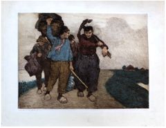 Returning from Work Holland by Charles Bartlett