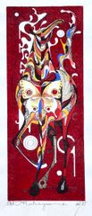 Riding Horse and Butterfly by Tadashi Nakayama #62/85
