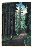 Road to Nikko by Kawase Hasui