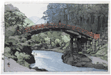 Sacred Bridge by Hiroshi Yoshida