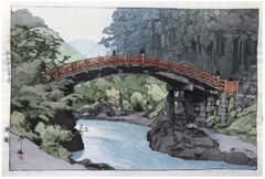 Sacred Bridge by Hiroshi Yoshida