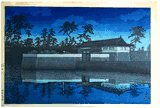 Sakurada Gate by Kawase Hasui 6mm Seal