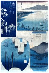 Set of Four Prints by Ando Hiroshige