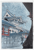 Drizzling Rain at Yomei Gate by Shiro Kasamatsu