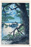 Full Moon over Matsushima by Shiro Kasamatsu