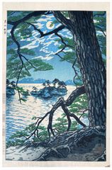 Full Moon over Matsushima by Shiro Kasamatsu