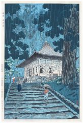 Konjiki Shrine in Hiraizumi by Shiro Kasamatsu 