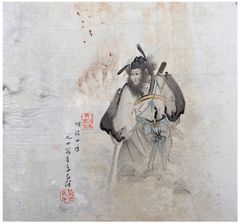 Shoki the Demon Queller by Kikuchi Yosai