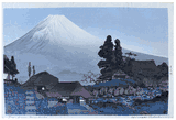 Mount Fuji From Mizukubo by Hiroaki Shotei 