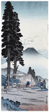 Teahouse at Mountain Pass by Takahashi Hiroaki