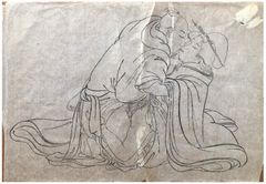 Shunga attributed to Katsushika Hokusai Hanshita-e