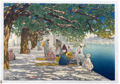 Silk Merchant India by Charles Bartlett