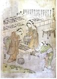 Silkworm Cultivation #6 by Katsukawa Shunsho