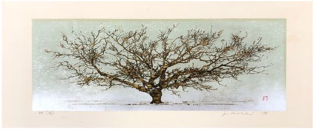 Silver Tree by Joichi Hoshi | Woodblock Prints World