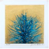 Small Tree (Blue) by Joichi Hoshi