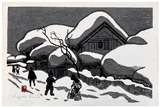 Snow in Aizu by Kiyoshi Saito