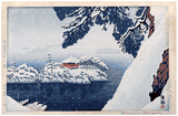 Snow in Matsushima by Gihachiro Okuyama