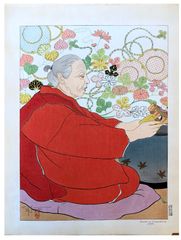 Souvenirs d'autrefois by Paul Jacoulet